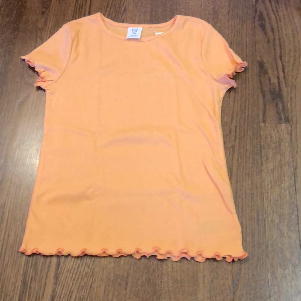 Gap kids ribbed short sleeve shirt